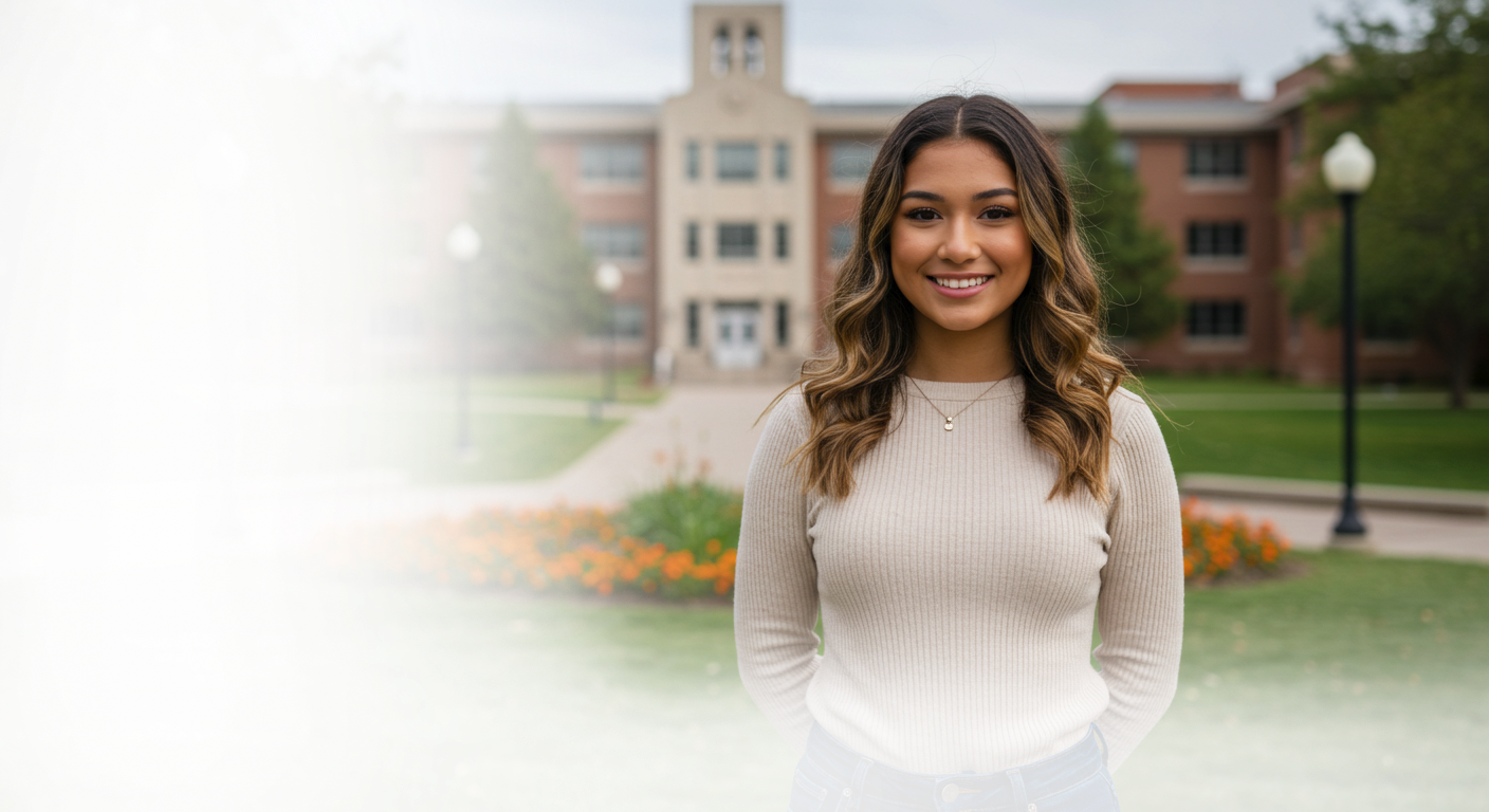 A student exploring different career directions